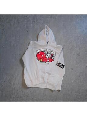 Lonely Hearts Club More Love Devil Hoodie White X-Large
